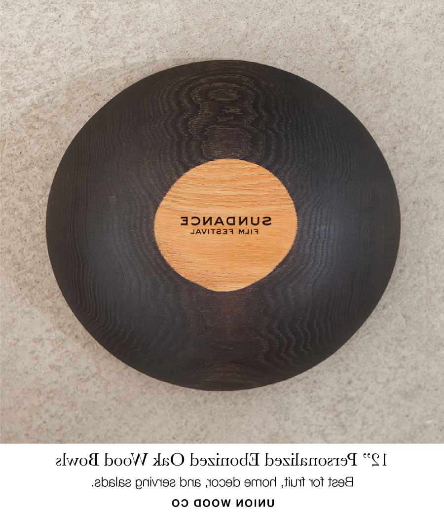 12 inch personalized wooden bowls