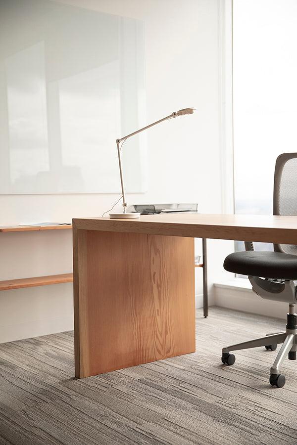 executive desk in solid wood